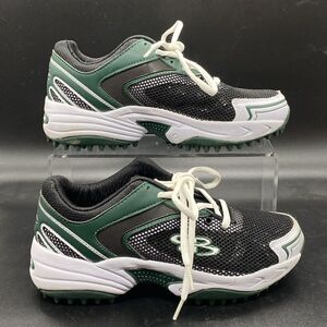 Boombah Baseball Softball Turf Shoes Green Black Mens Size 5 Womens Size 6.5 EUC
